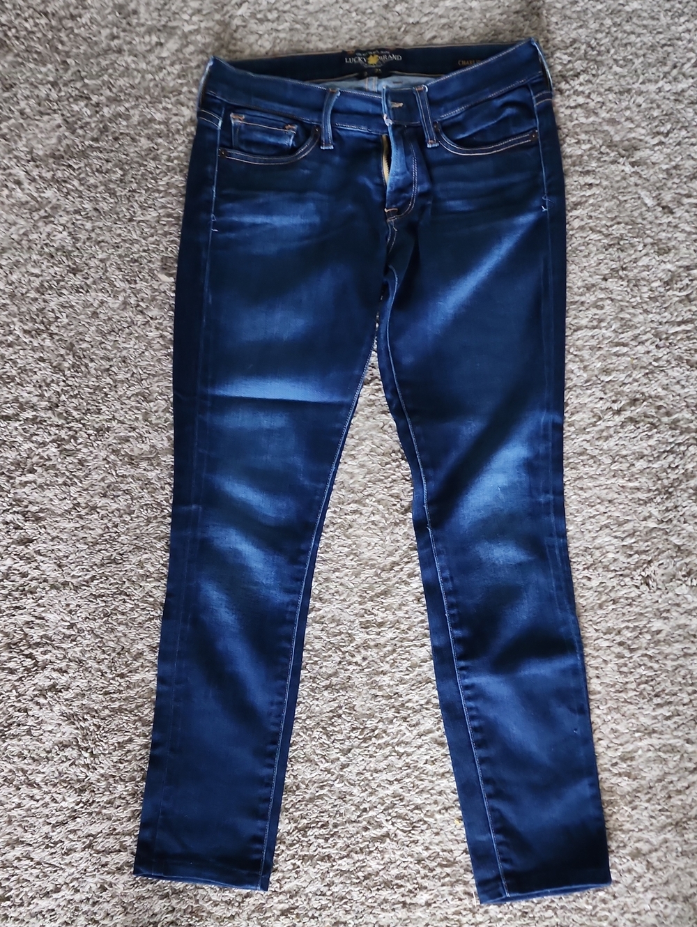 Lucky Brand Charlie Skinny Women's Indigo Skinny Jeans